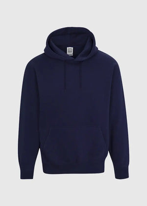 Three Layer Premium Pullover Hoodie Navy