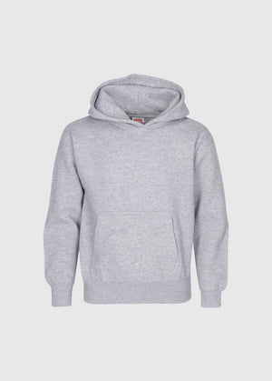 Three Layers Youth Hoodie Heather Grey