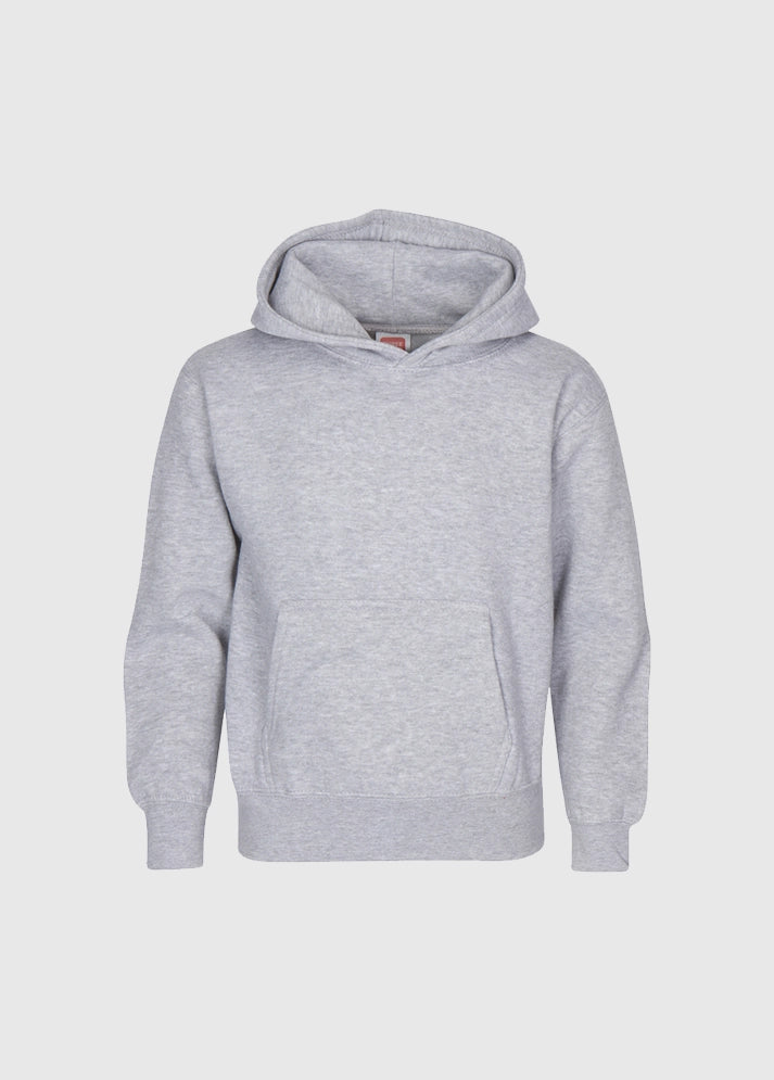 Three Layers Youth Hoodie Heather Grey