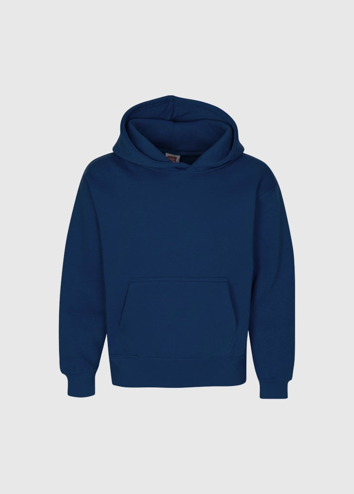 Three Layers Youth Hoodie Navy