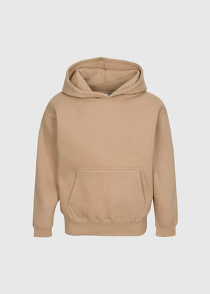 Three Layers Youth Hoodie Tan