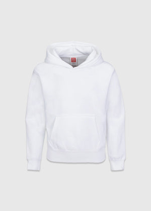 Three Layers Youth Hoodie White