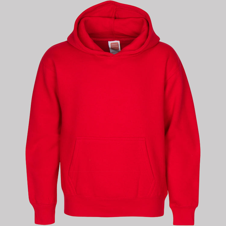 Three Layer Youth Pull Over Hoodie THREE LAYER