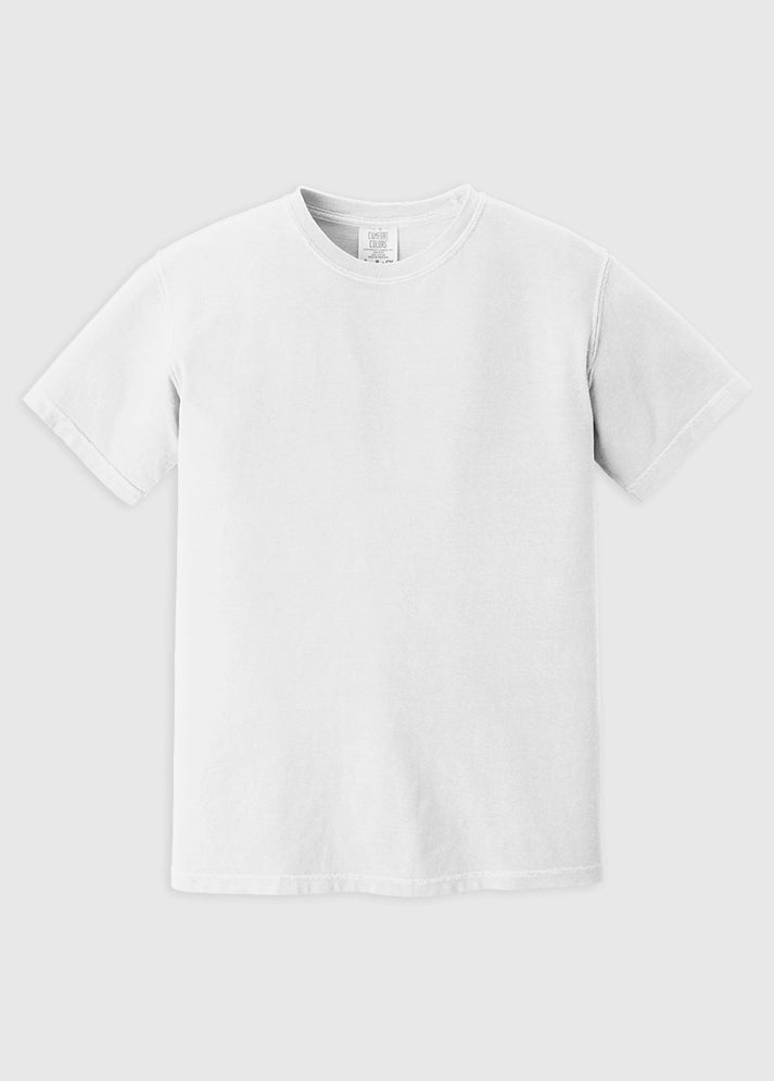 Comfort Colors Garment-Dyed Heavyweight T-Shirt White