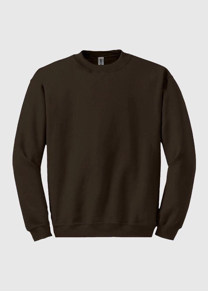 Gildan Heavy Blend™ Crewneck Sweatshirt Dark Chocolate