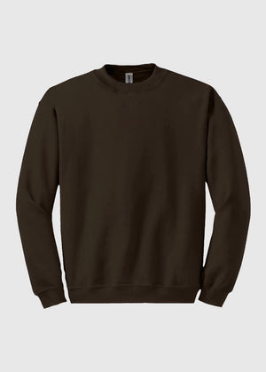 Gildan Heavy Blend™ Crewneck Sweatshirt Dark Chocolate