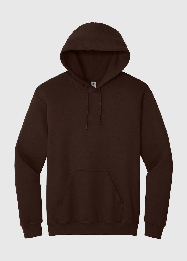 Gildan Heavy Blend™ Hooded Sweatshirt Dark Chocolate