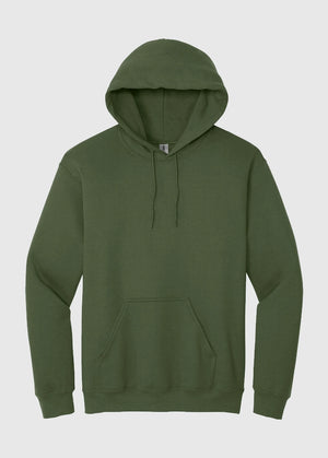 Gildan Heavy Blend™ Hooded Sweatshirt Military Green
