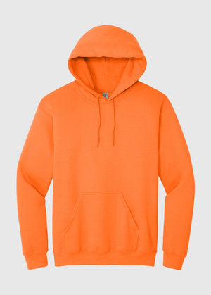 Gildan Heavy Blend™ Hooded Sweatshirt Safety Orange
