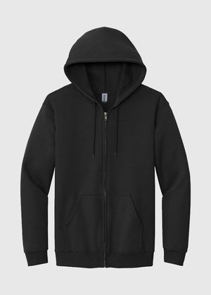 Gildan Heavy Blend™ Full-Zip Hooded Sweatshirt Black