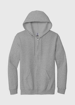 Gildan Heavy Blend™ Full-Zip Hooded Sweatshirt Sport Grey