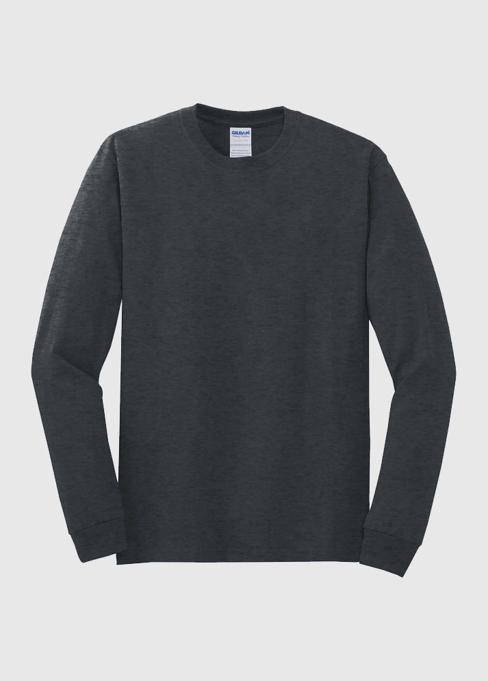 Gildan Heavy Cotton™ Long Sleeve Dark Heather