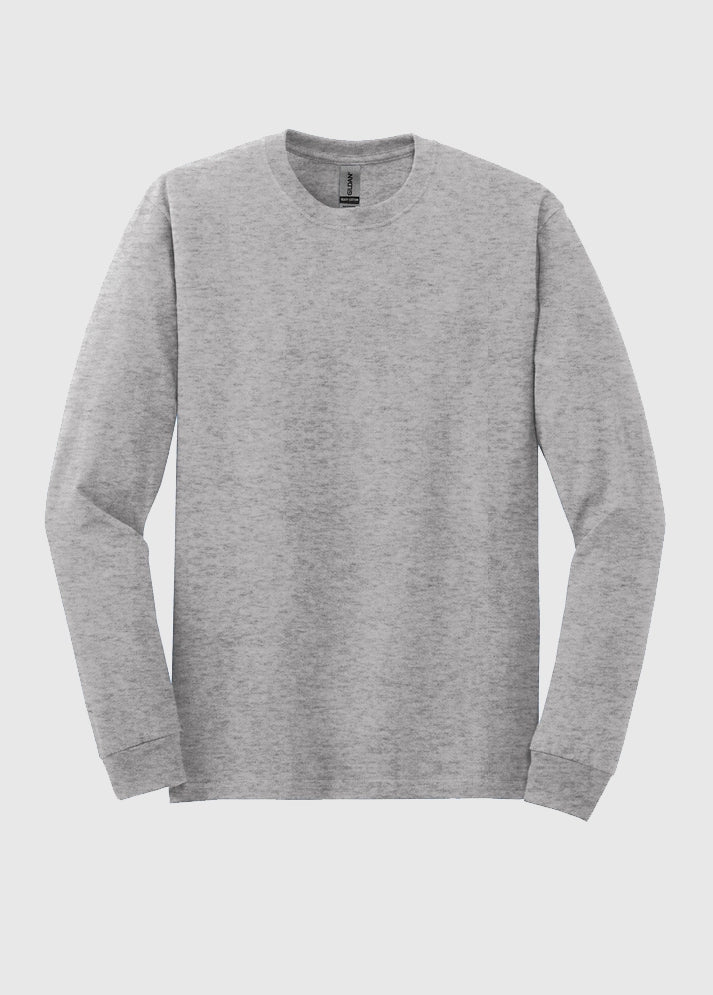 Gildan Heavy Cotton™ Long Sleeve Sport Grey