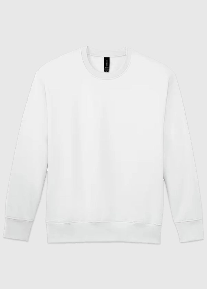 Gildan Softstyle™ Crewneck Sweatshirt White