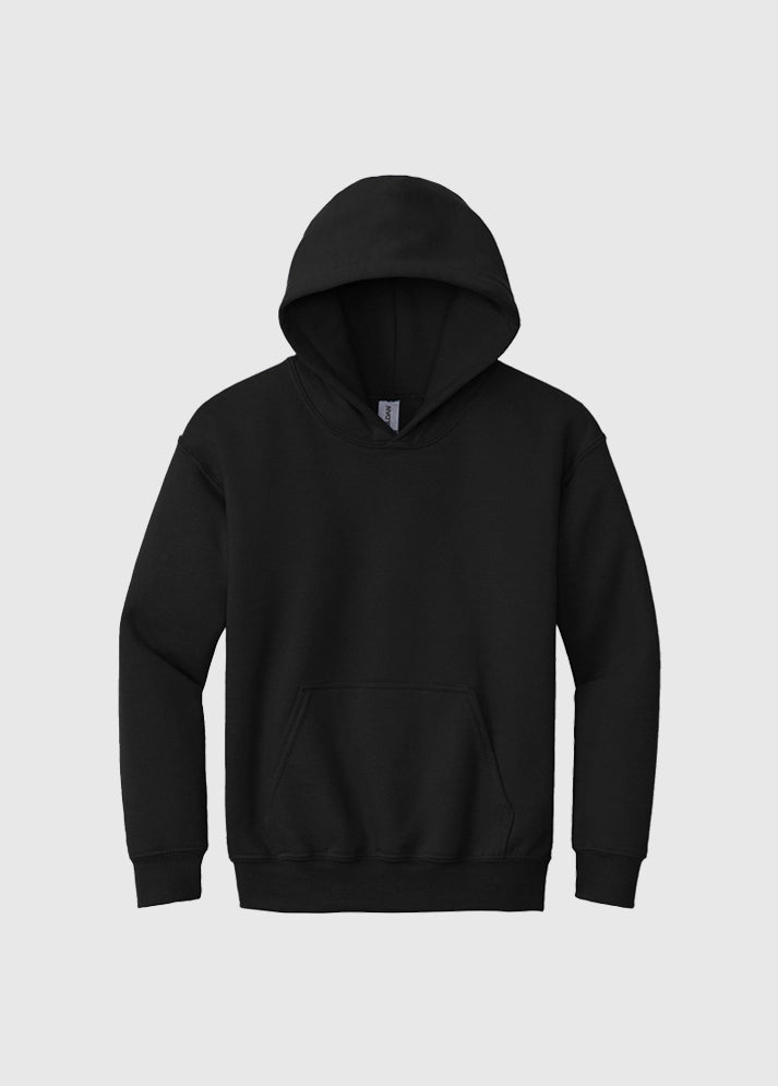 Gildan Heavy Blend™ Youth Hooded Sweatshirt Black