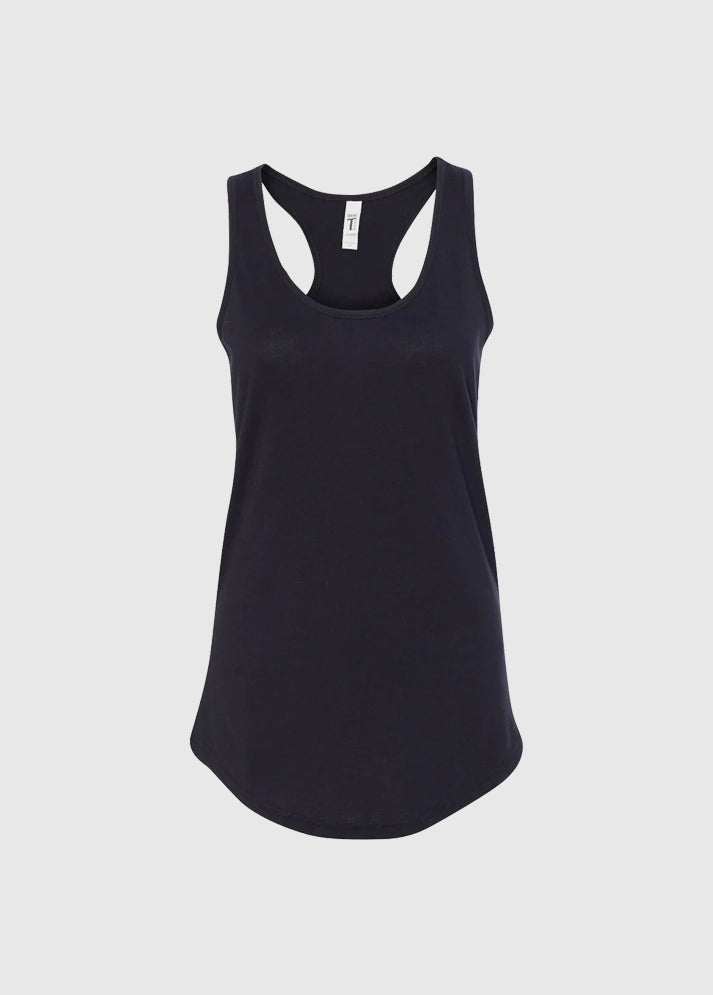 Next Level Women's Racerback Black