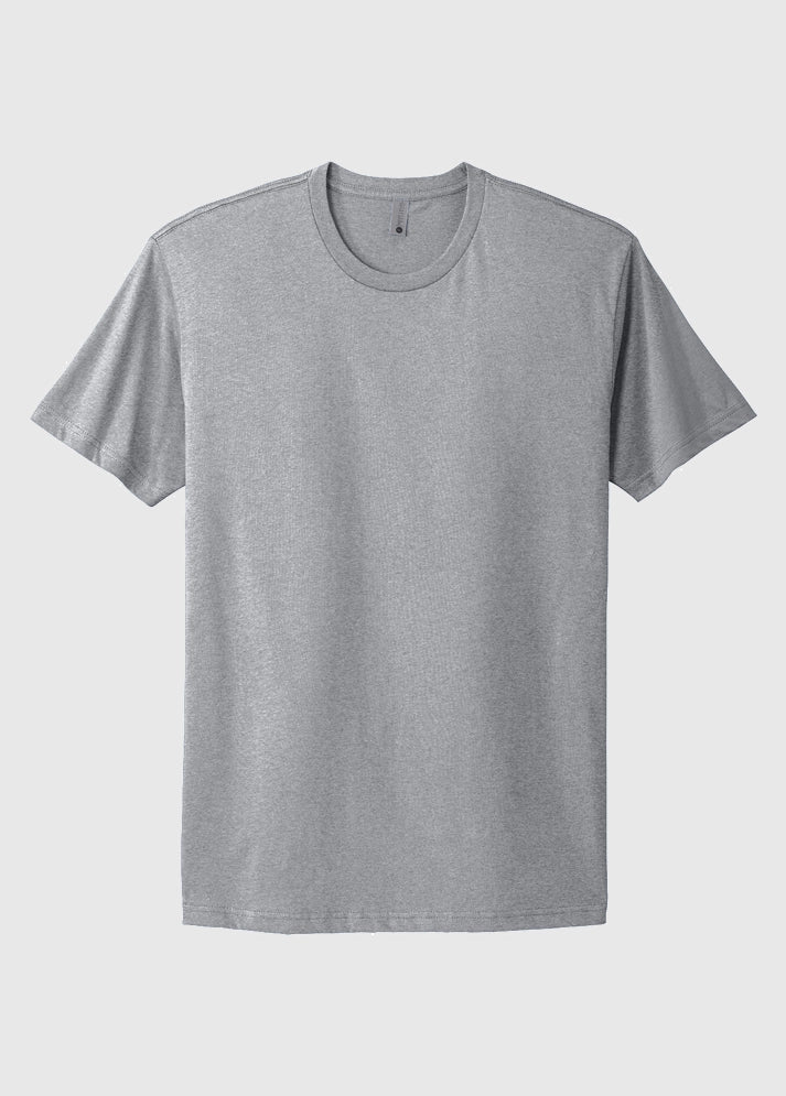 Next Level Premium Short Sleeve Heather Grey