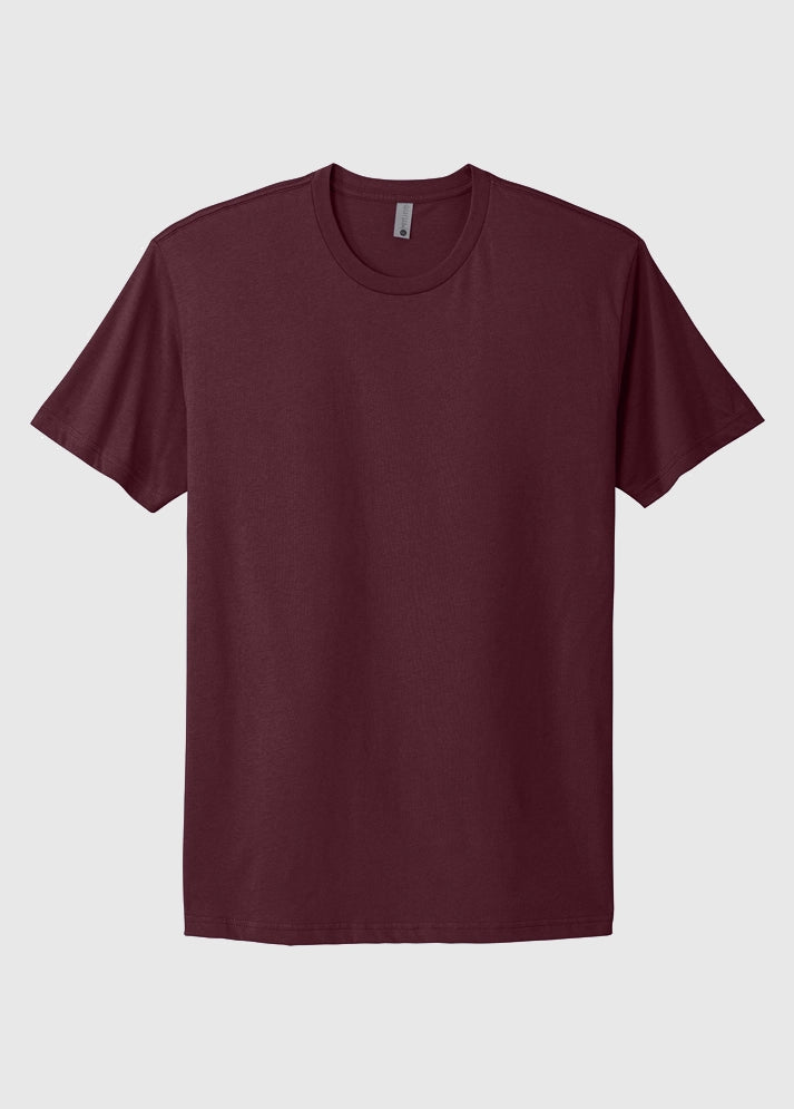Next Level Premium Short Sleeve Maroon