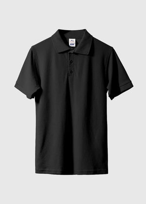Playerytees 50/50 Polo Black