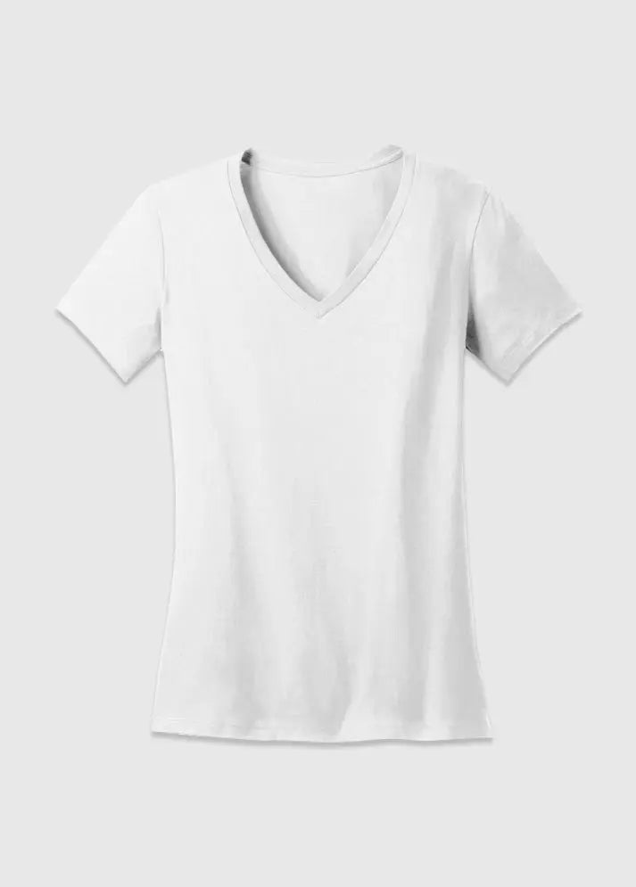 Reserved Women's V-Neck (12pcs) White 1 Bag