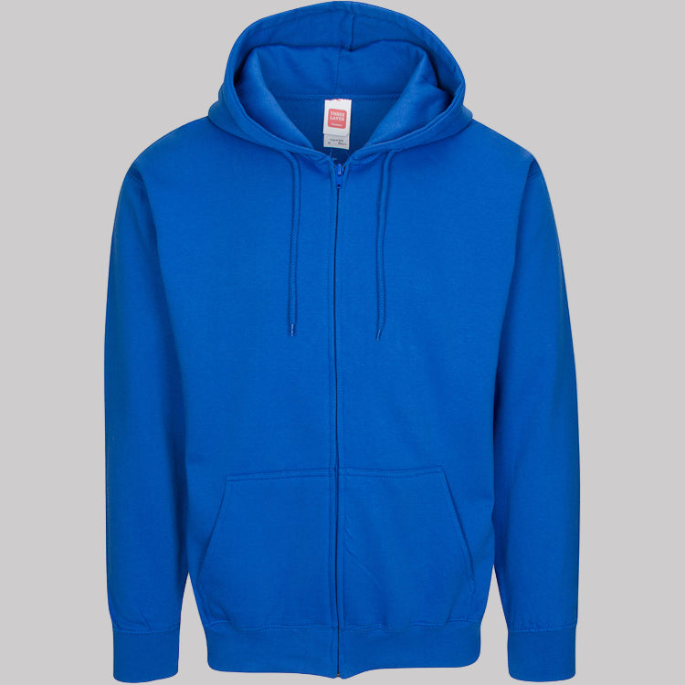 Three Layer Premium Full Zip Hoodie THREE LAYER