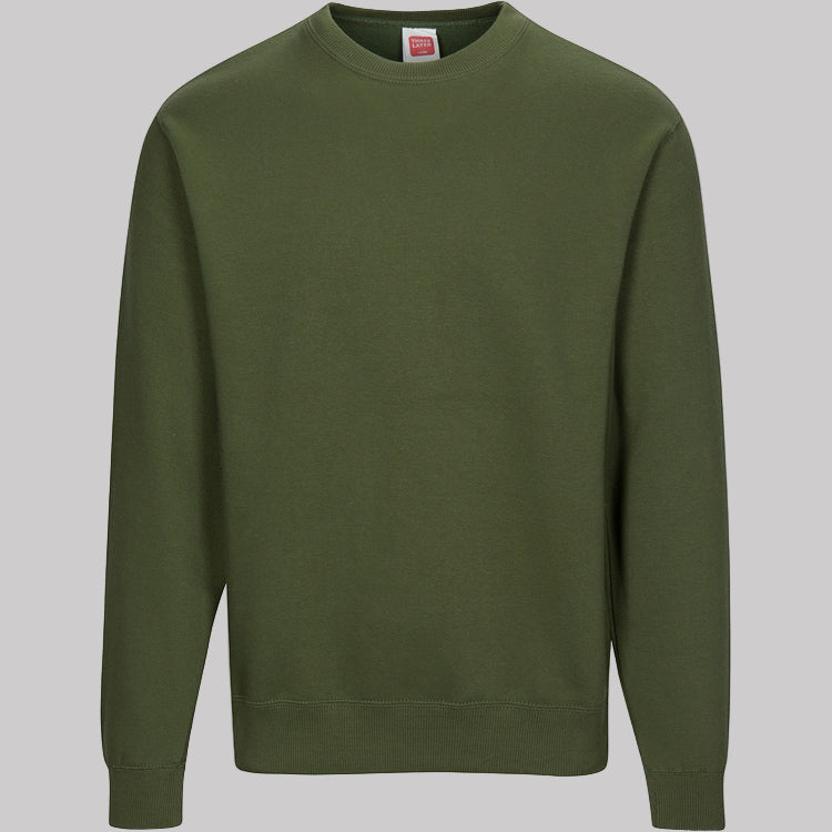 Three Layer Crewneck Sweatshirt THREE LAYER