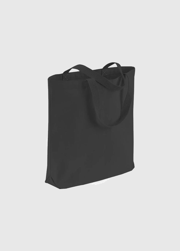 Premium Promotional Canvas Tote Bag Black