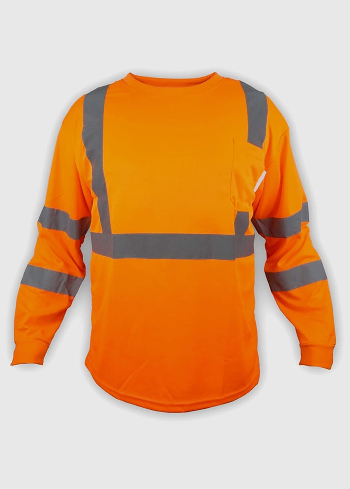 True Crest Safety Shirt Safety Orange
