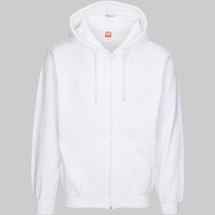 Three Layer Premium Full Zip Hoodie THREE LAYER