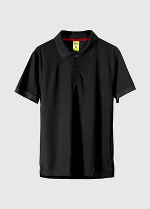 Playerytees Polyester Polo Black