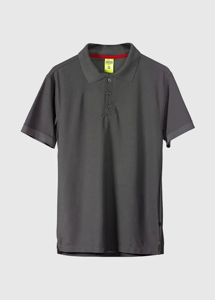 Playerytees Polyester Polo Charcoal