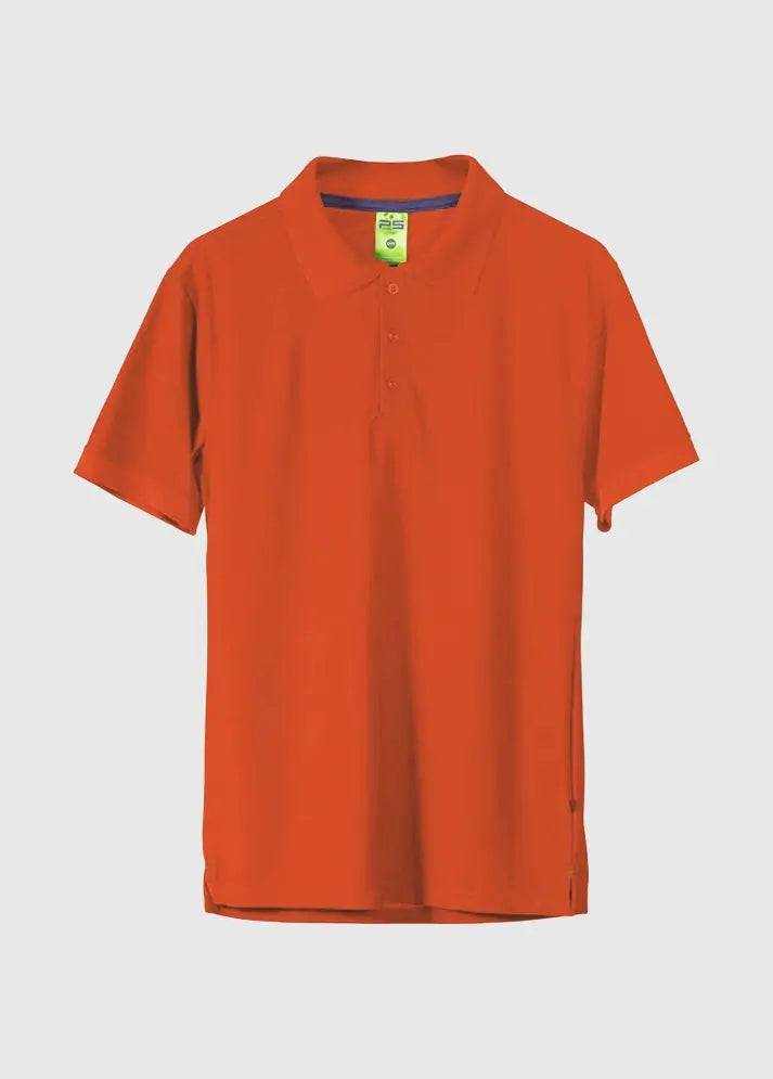Playerytees Polyester Polo Orange