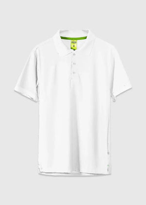 Playerytees Polyester Polo White