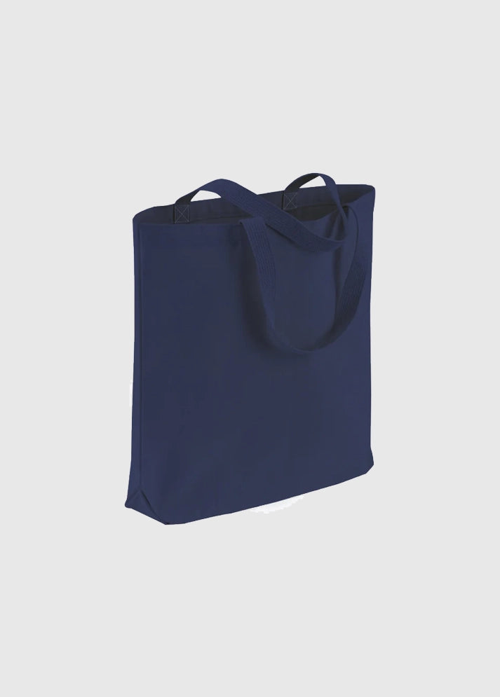 Premium Promotional Canvas Tote Bag Navy